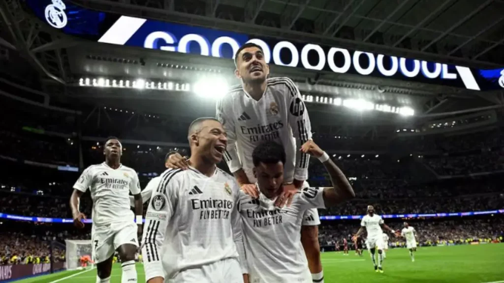 Luxury limo parked outside Mercedes-Benz Stadium during FIFA Club World Cup 2025 Atlanta match with Real Madrid