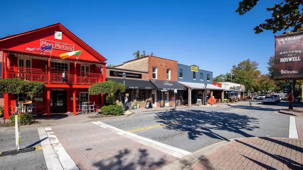 Luxury sedan offering car service Roswell with chauffeur